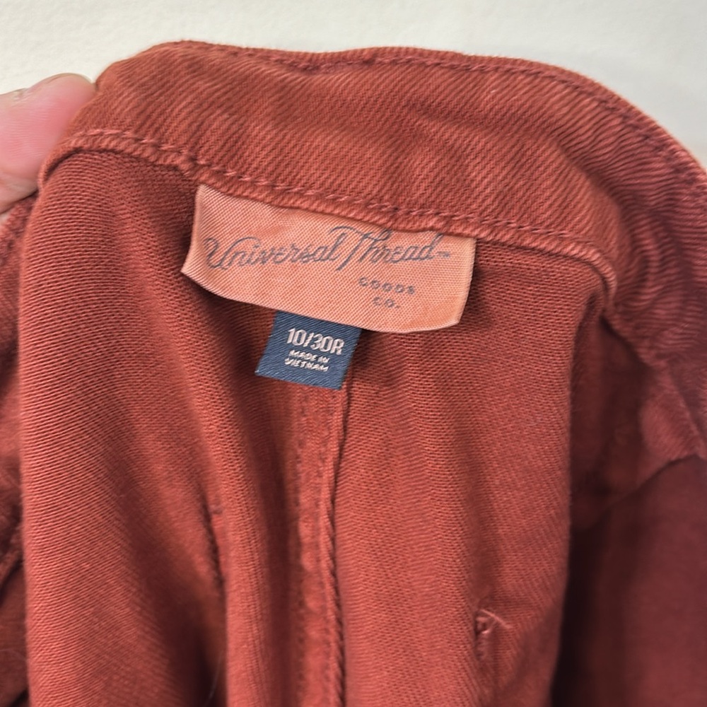 Universal Thread Rust Wide Leg Pants - Picture 10 of 11